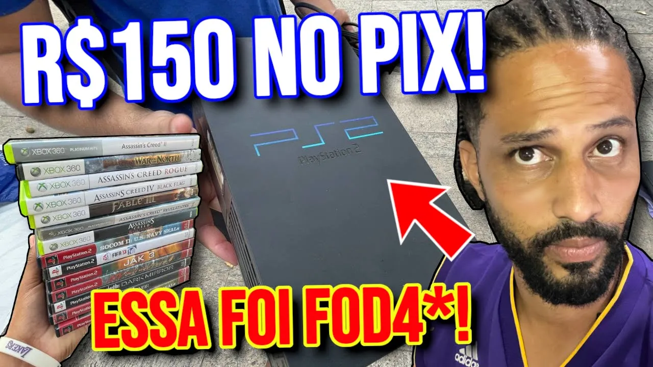 MUITO CUIDADO NA FEIRA DO ROLO! CAÇADA GAMER ARRISCADA?