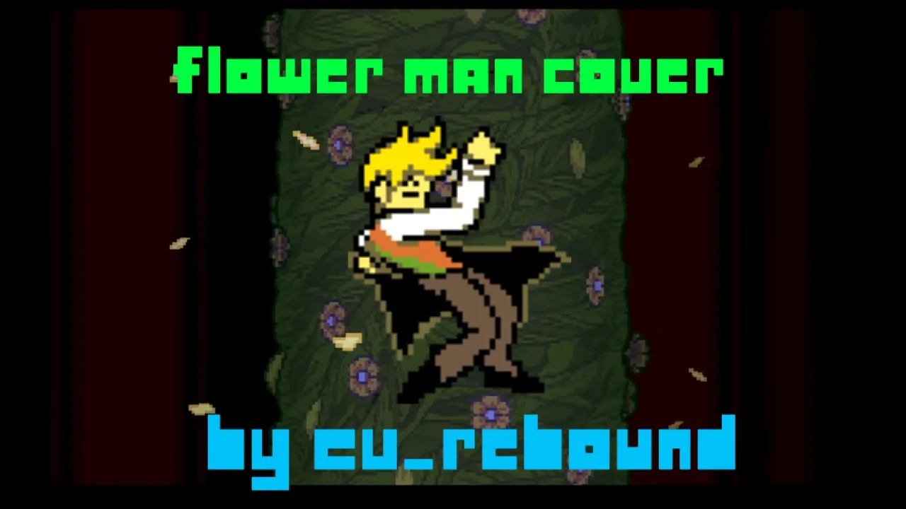 Flower man cover
