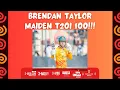 Download Lagu Brendan Taylor thankful after scoring his maiden T20I century for Zimbabwe