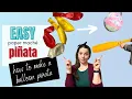 How To Make A Paper Mache Balloon Pinata