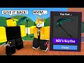 I Traded NIKS SCYTHE to a RANDOM Player Roblox Murder Mystery 2