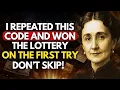 Repeat This 4-Digit Code Before Going To Sleep And Watch What Happens - Florence Scovel Shinn