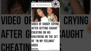 Shiggy Gets Caught Cheating On His Girlfriend On The Set Of In My Feelings And Apologizes