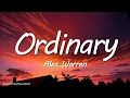 Download Lagu Alex Warren - Ordinary (Lyrics)