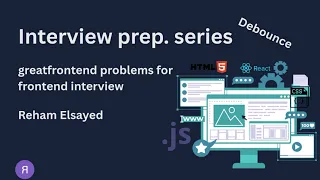 How to Implement Debounce Function from in JavaScript GreatFrontend Challenge solution