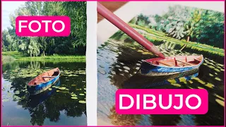 Aprende OTRA FORMA de pintar con tus LÁPICES DE COLORES