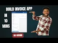 Build this Invoice Generator Web App in 10 Minutes Vibe Coding Tutorial 2025
