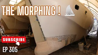 Unbelievable Metamorphosis! Witness Our Catamaran Transform Before Your Eyes – Ep305