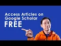 How to Access Paid Research Papers Free of Cost Google Scholar Library Links
