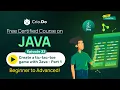 Java 2024 Create a Tic-Tac-Toe Game with 2D Arrays Loops Java Beginner Tutorial - Episode 22