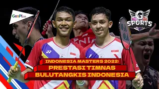 Raihan Top Fajar/Rian Mampu Menggebrak Indonesia Masters 2022 