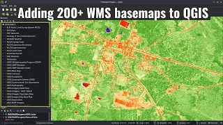 Adding 200 WMS basemaps to QGIS with a few clicks