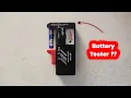 Battery Tester Universal Battery Tester D Battery Checker Unboxing and Review