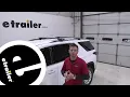 How to Install the Rhino-Rack SX Series Legs for Vortex Aero Crossbars on a 2018 Chevrolet Traverse