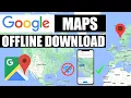 How to Download Google Maps Offline on iPhone 2023 Use Google Maps with NO INTERNET