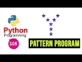 Python Pattern Programs - Printing Stars in Y Shape