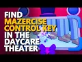 Find Mazercise control key in the Daycare Theater FNAF