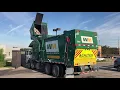 Garbage Trucks Compilation-Waste Management Front Loaders