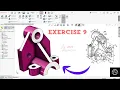 SolidWorks Tutorial for Beginner Exercise 9 Basic Part Modeling in SolidWorks SolidWorks 2023