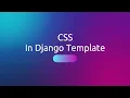 How to Add CSS in Django Template Django Static Files Explained Beginner Tutorial 2026