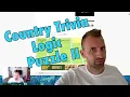 Sporcle Country Trivia Logic Puzzle 2 STILL HARD