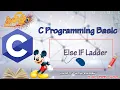 08 Else If Ladder in C C Programming Tamil Tutorial