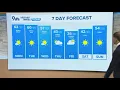 Latest Forecast Another warm start to the week chance for colder weather Thursday