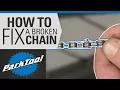 How to Fix a Broken Bicycle Chain On-The-Go
