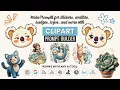 Clipart Prompt Builder - Make Stickers Icons and Logos with AI
