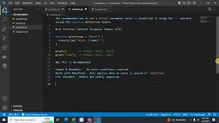 JavaScript Default Parameters Explained Best Practices Examples