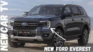 2022 Ford Everest - next-gen ford everest 2022 first look exterior Full Review