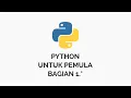 Python untuk pemula bagian 1 10 - array di python