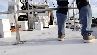 Stopping Leaks and Fixing Rot on our 76′ Expedition Trawler