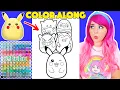 Color Squishmallows Pokemon Characters With Me COLOR ALONG WITH KIMMI