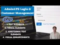 AdminLTE Login Customer Management PHP MySQL CRUD Tutorial