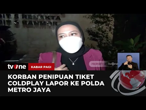 Korban Penipuan Tiket Coldplay Senilai Rp200 Juta Laporkan ke Bareskrim Polri
