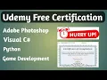 Udemy Free Course with Certification Python C Photoshop Website Promotion Chandan Patel