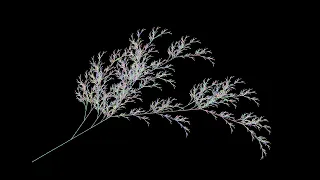 Fractal generation using L-Systems Processing