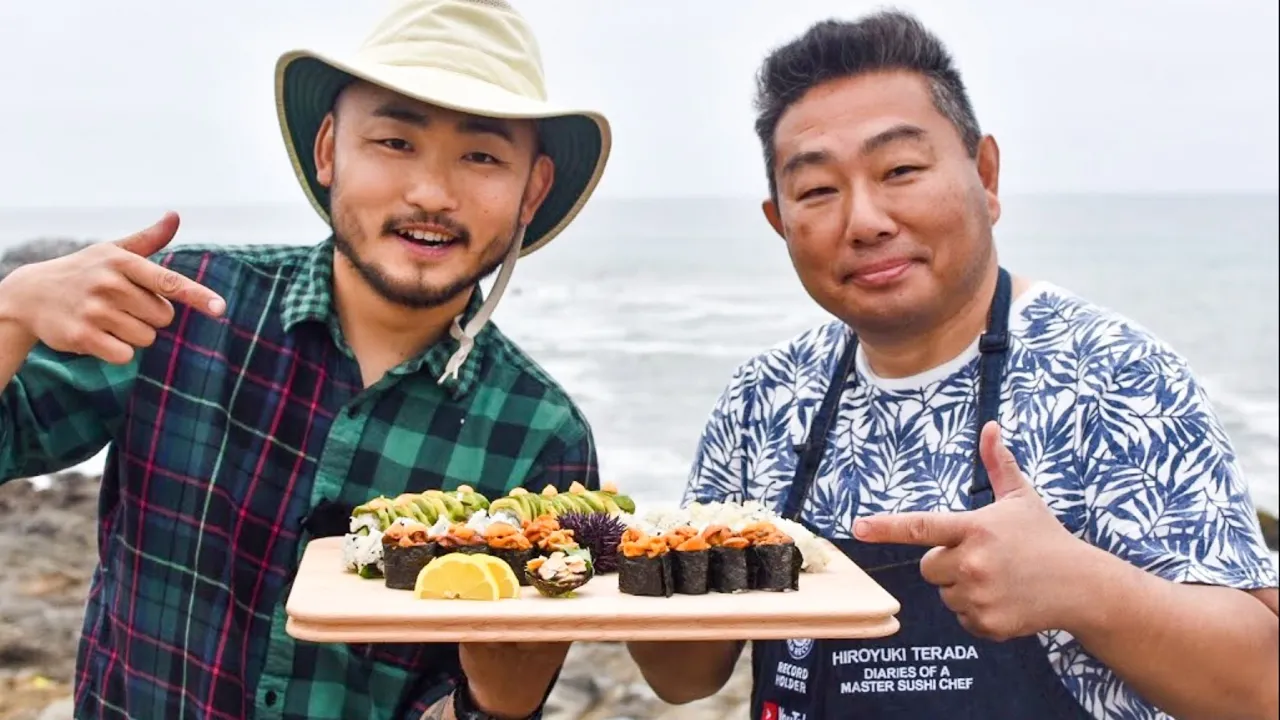 Two Sushi Chefs FORAGE for SUSHI Ingredients!! [Catch and Sushi Series Ep.11]