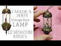 1970 s ICONIC OIL RAIN LAMP 1 12 MINIATURE REPLICA