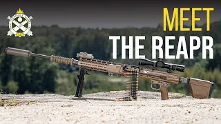 Introducing the Ohio Ordnance REAPR 338NM Belt-Fed Machine Gun