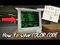 Apeirophobia - How to beat Level 7 COLOR CODE Roblox