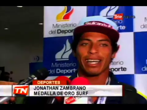 Arriban surfistas con oro de juegos Bolivarianos de playa