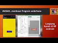 Pemrograman B4A - MEMBUAT PROGRAM HELLO WORLD LANGSUNG KONEK di HP ANDROID