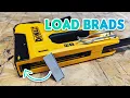 How To Load Brad Nails Into The DeWALT Staple Gun Nailer