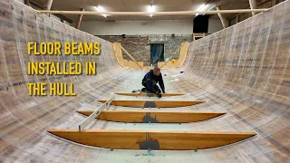 Another Part Done In Building Our 50ft Hull – Ep. 415 RAN Sailing