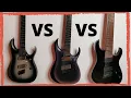 6 String vs 7 String vs 8 String - DIfferent Metal styles riff comparison