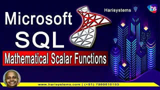 Scalar Functions in SQL SQL tutorial for beginners Sekharmetla Harisystems