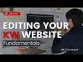 KW Website Editing Fundamentals