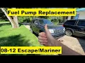 Fuel Pump Replacement Ford Escape Mercury Mariner 2008 2009 2010 2011 2012 08 09 10 11 12